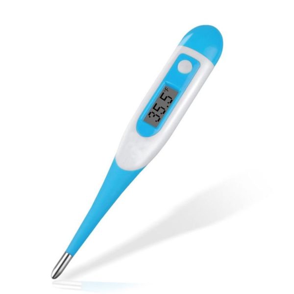 2 PCS LCD Electronic Digital Baby Thermometer Waterproof Soft Tip Medicine Home Thermometer, Random Color Delivery - Image 3