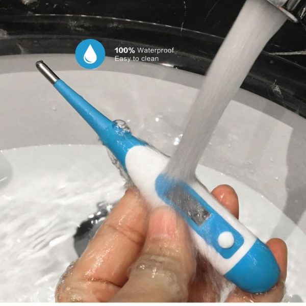 2 PCS LCD Electronic Digital Baby Thermometer Waterproof Soft Tip Medicine Home Thermometer, Random Color Delivery - Image 7