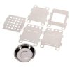 Camping Wood Stove Ultralight Folding Pocket Stove Outdoor Backpacking Cooking Wood Burning Stove Aluminum-Titanium - Image 2