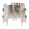 Camping Wood Stove Ultralight Folding Pocket Stove Outdoor Backpacking Cooking Wood Burning Stove Aluminum-Titanium - Image 3