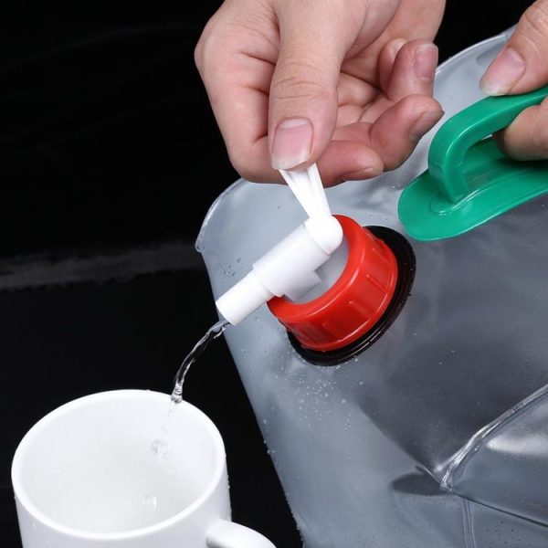 20L Outdoor Foldable PVC Drinking Bag Camping Equipment - Image 2