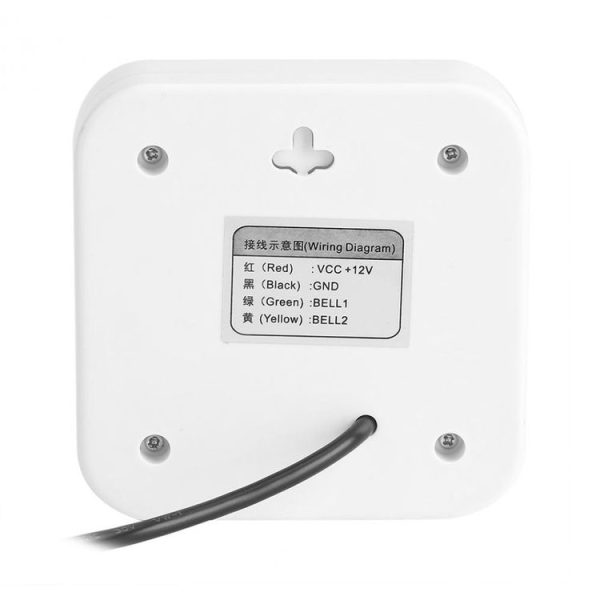 Alarm Wire Access Control Door Bell for Home Office Access Control System, DC 12V - Image 3