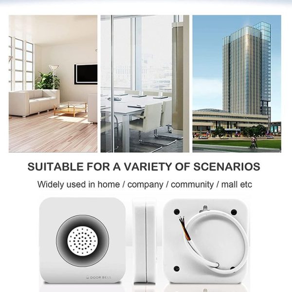 Alarm Wire Access Control Door Bell for Home Office Access Control System, DC 12V - Image 7