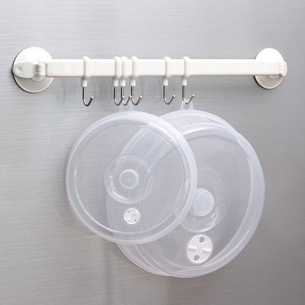 Kitchen Transparent Refrigerator Fresh-keeping Sealed Lid Microwave Oven Heating Lid Stackable Fresh Bowl Lid, Size: Large - Image 4