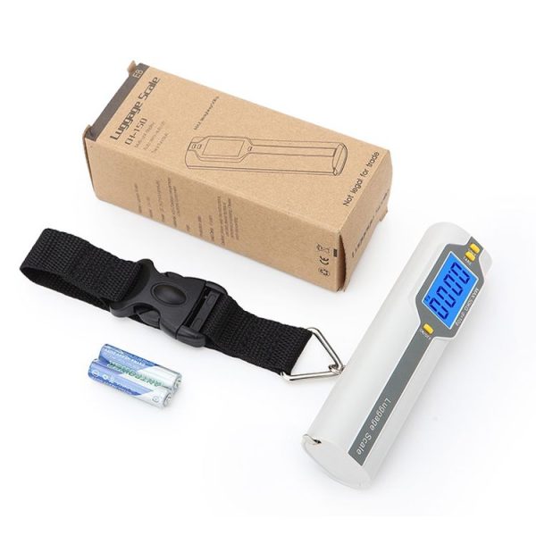 50kg x 10g Portable Electronic LCD Digital Hanging Luggage Scale - Image 3