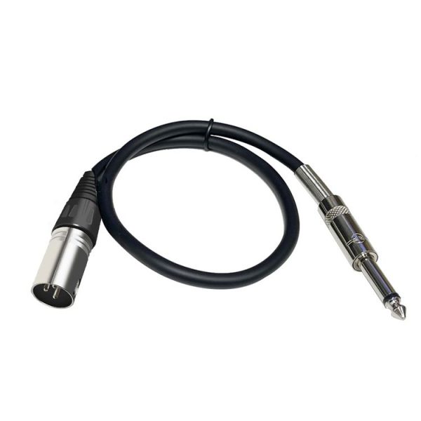 6.35mm Caron Male To XLR 2pin Balance Microphone Audio Cable Mixer Line, Size: 1.5m - Image 2