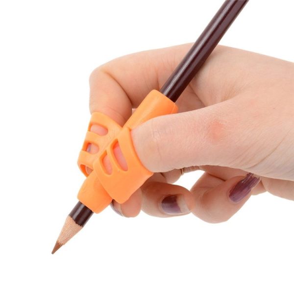 Non-toxic Children Pencil Writing Aid Grip Posture Correction Tools, Random Color Delivery - Image 2