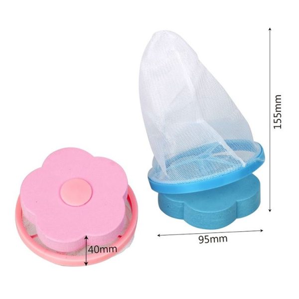 3 PCS Household Creative Clothing Cleaning Bag Laundry Ball Filter (Blue) - Image 2