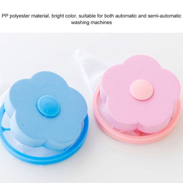 3 PCS Household Creative Clothing Cleaning Bag Laundry Ball Filter (Blue) - Image 3