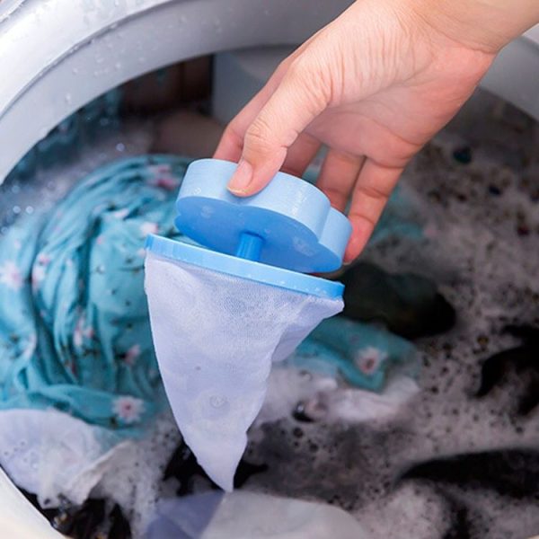 3 PCS Household Creative Clothing Cleaning Bag Laundry Ball Filter (Blue) - Image 6