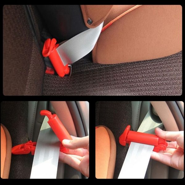 Car Baby Safety Belt Buckle Lock Fixed Non-Slip Strap Clip Auto Seat Child Toddler Safety Fitted Slip-Resistant - Image 7