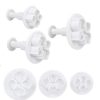 2 Set Silicone Hydrangea Fondant Cake Decorating Flower Blossom Mold (3 PCS Hydrangea) - Image 2