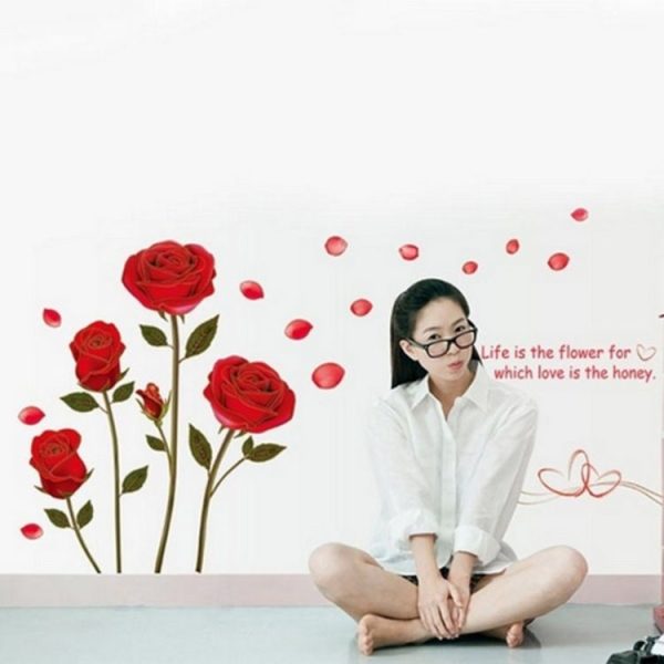Removable Flower Wall Sticker Mural DIY Decal Home Room Art Decoration - Image 2