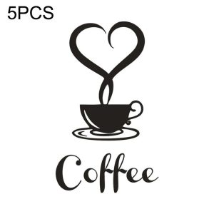 5 PCS Waterproof Removable Art DIY Kitchen Decor Environmental Protection Wall Sticker
