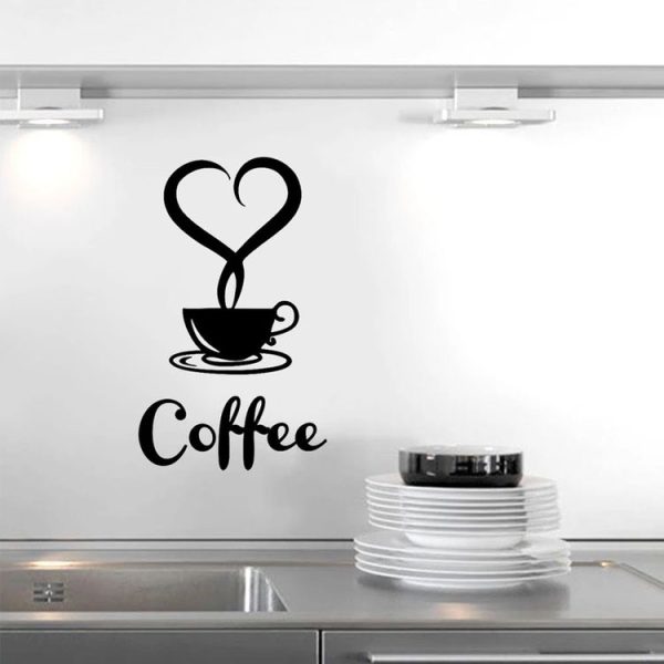 5 PCS Waterproof Removable Art DIY Kitchen Decor Environmental Protection Wall Sticker - Image 4