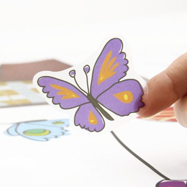 Cute Cartoon Flower Butterfly Wall Stickers DIY Decal Window Glass Home Decoration - Image 5