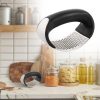Stainless Steel Garlic Presser Manual Garlic Mincer Chopping Garlic Tools - Image 2