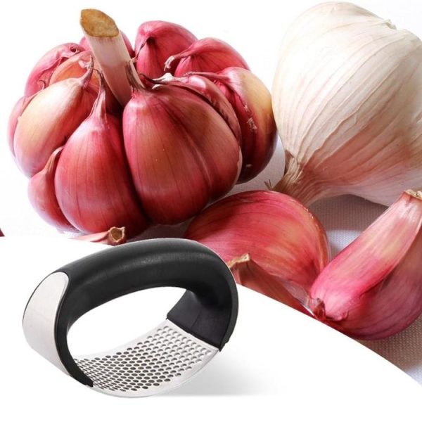 Stainless Steel Garlic Presser Manual Garlic Mincer Chopping Garlic Tools - Image 5