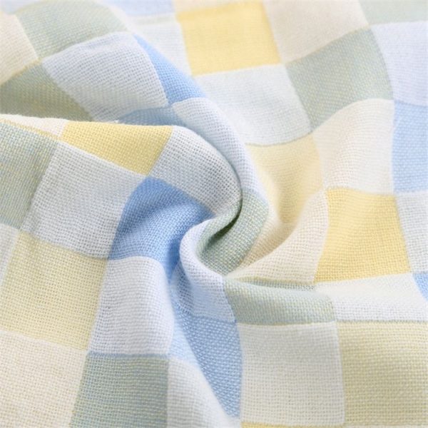 Children Wash Face Towel Absorbent Soft Cotton Hand Towel (Blue) - Image 5
