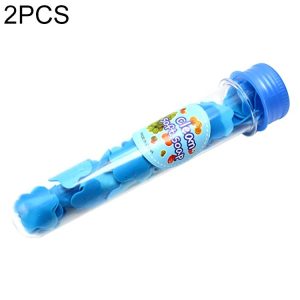 2 PCS Portable Petal Soap Foaming Flower Paper Fruity Odour For Travel Camping Outdoor Random Color Delivery