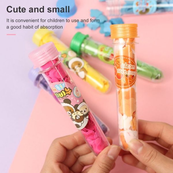 2 PCS Portable Petal Soap Foaming Flower Paper Fruity Odour For Travel Camping Outdoor Random Color Delivery - Image 5