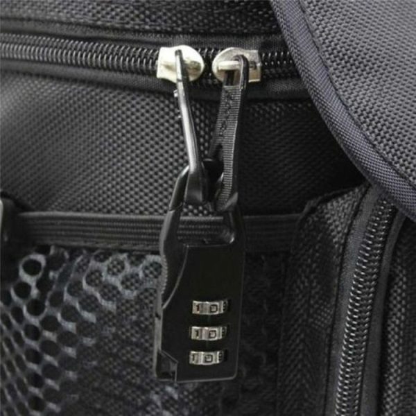5pcs Luggage Mini Combination Lock Zinc Alloy Padlock (Black) - Image 8