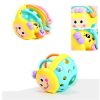 Soft Rubber Cartoon Bee Hand Knocking Rattle Dumbbell Early Educational Toy for Kid Hand Bell Baby Toy (Bee rattle) - Image 5
