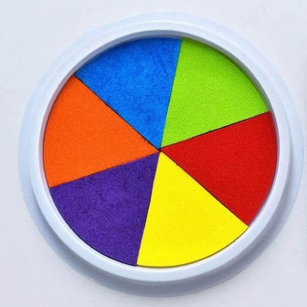 3 PCS DIY Kids Finger Painting Drawing Toys Baby Funny Graffiti Non-toxic Washable Paints Inkpad