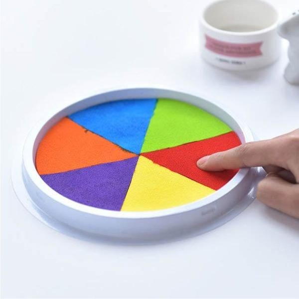 3 PCS DIY Kids Finger Painting Drawing Toys Baby Funny Graffiti Non-toxic Washable Paints Inkpad - Image 6