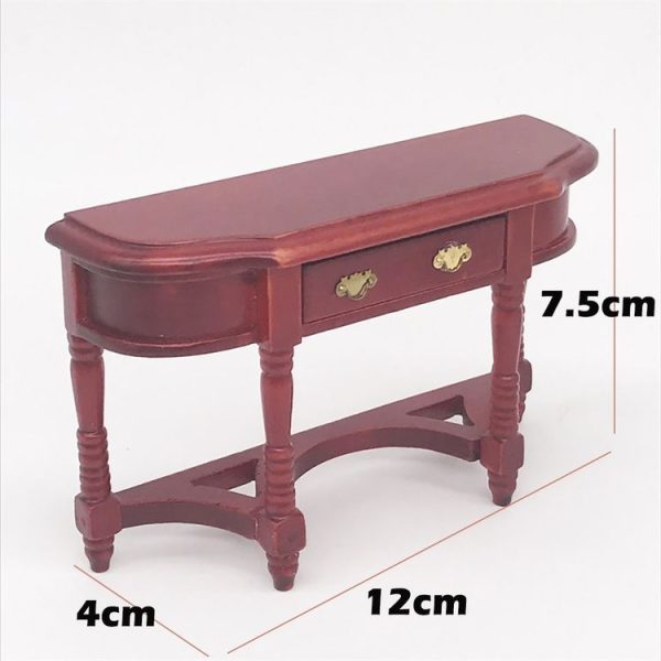 3 PCS Doll House Desk Mini Living Room Furniture Children House Toys - Image 5