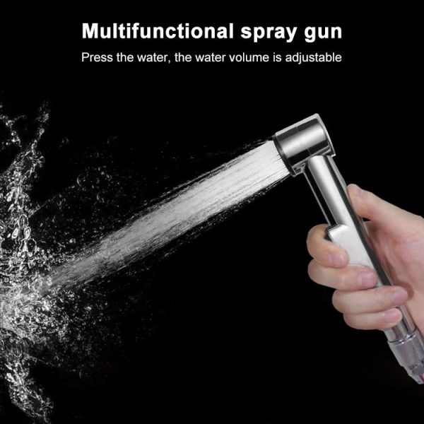 Bathroom Kitchen Handheld Pressurized Water Saving Shower Head - Image 4