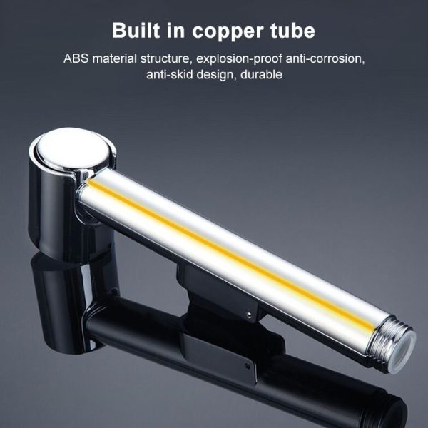 Bathroom Kitchen Handheld Pressurized Water Saving Shower Head - Image 5