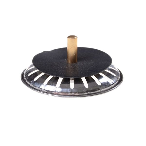 Stainless Steel Bathroom Kitchen Sink Strainer Flume Cover - Image 6