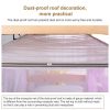 Single-door Mosquito Net Square Roof for Home Student Dormitory, Size: 1.5x2.0x1.8 Meters (Pink) - Image 3