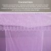 Single-door Mosquito Net Square Roof for Home Student Dormitory, Size: 1.5x2.0x1.8 Meters (Pink) - Image 4
