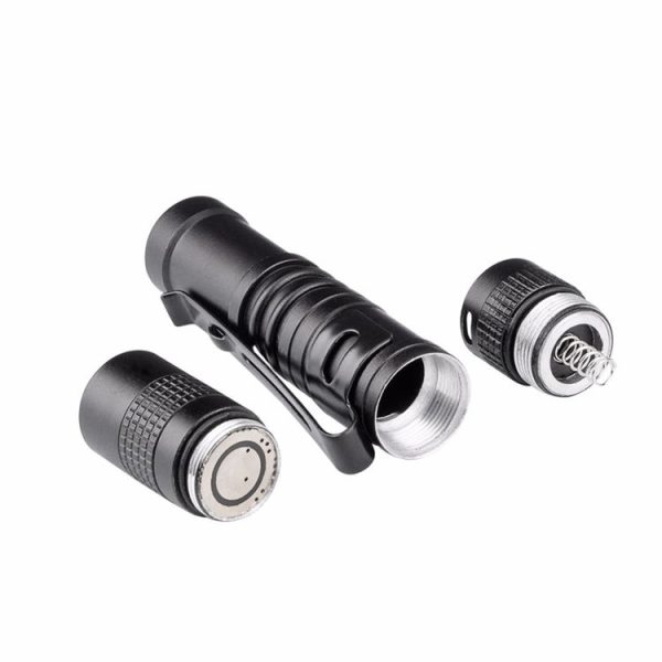 Mini LED Pen-shaped Strong Flashlight Pen Clip Torch, Size: 9.1cm - Image 4