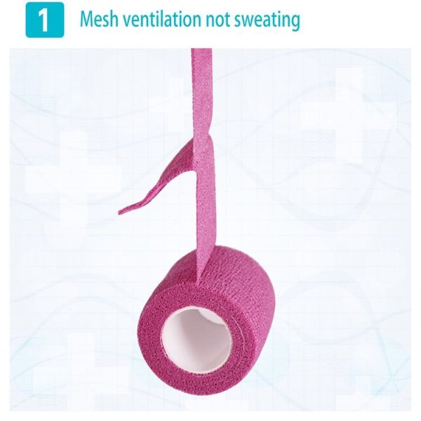 Self-adhesive Elastic Bandage for Sports, Size: 450 x 10cm - Image 4