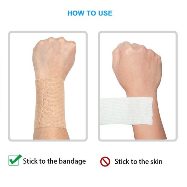 Self-adhesive Elastic Bandage for Sports, Size: 450 x 10cm - Image 7