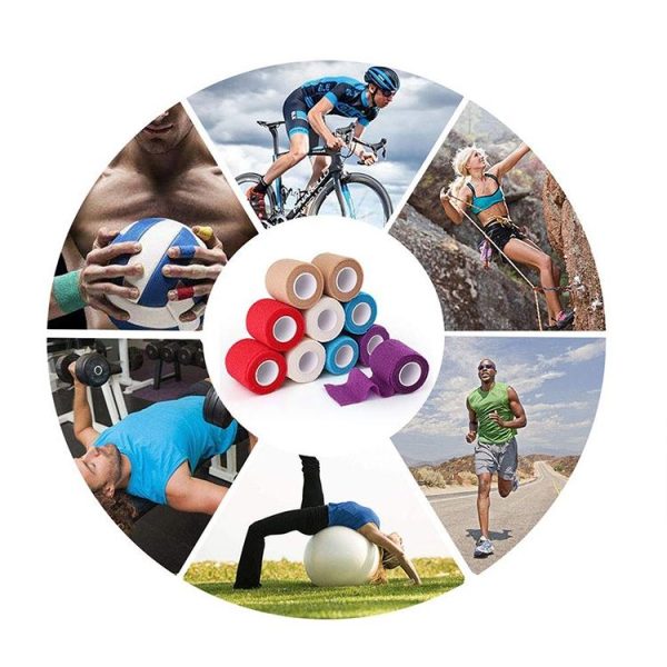 Self-adhesive Elastic Bandage for Sports, Size: 450 x 10cm - Image 9