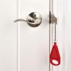 Portable Security Lock Door Lock Anti-theft Lock, Style: Red Triangle - Image 5