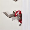 Portable Security Lock Door Lock Anti-theft Lock, Style: Red Triangle - Image 6