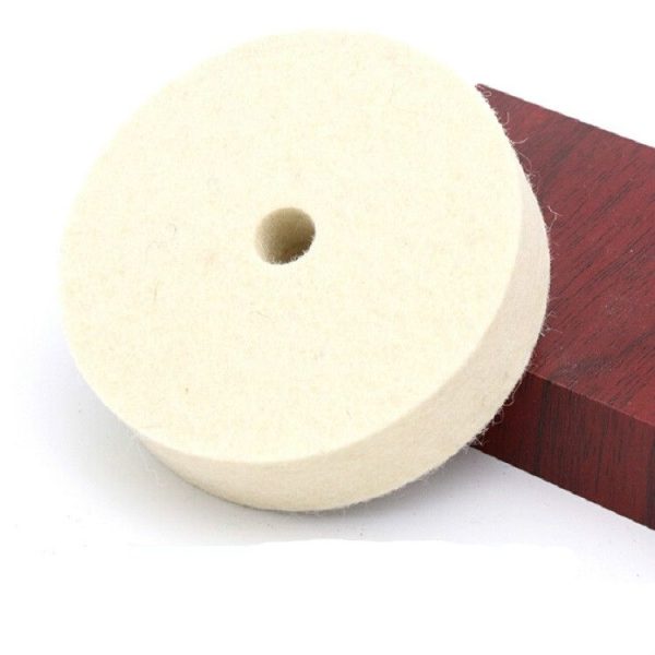 Wool Wheel Mill Accessories Metal Polishing Wheel, Size: 75x10mm - Image 2