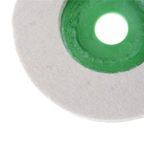 3 PCS Wheel Grinding Polishing Disc Set for Metal Abrasive Rotary Wool Buffing Pad Wheel Felt Buffer, Random Color Delivery - Image 5