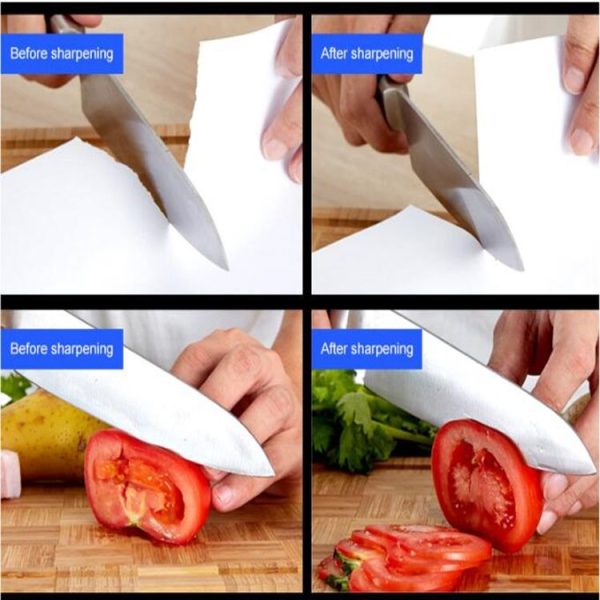 Square Knife Sharpener Whetstone Stone Disc Grit Kitchen Tools Honeycomb Diamond Grinding Blade - Image 7