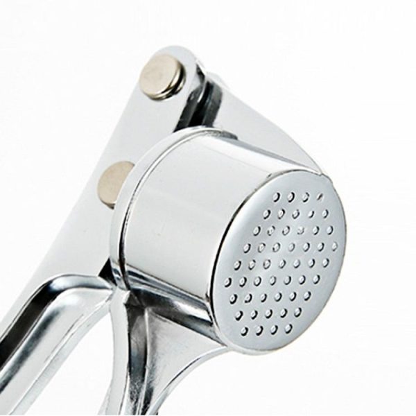 Kitchen Handheld Stainless Steel Ginger Garlic Crusher Garlic Puree Machine - Image 3