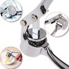 Kitchen Handheld Stainless Steel Ginger Garlic Crusher Garlic Puree Machine - Image 4