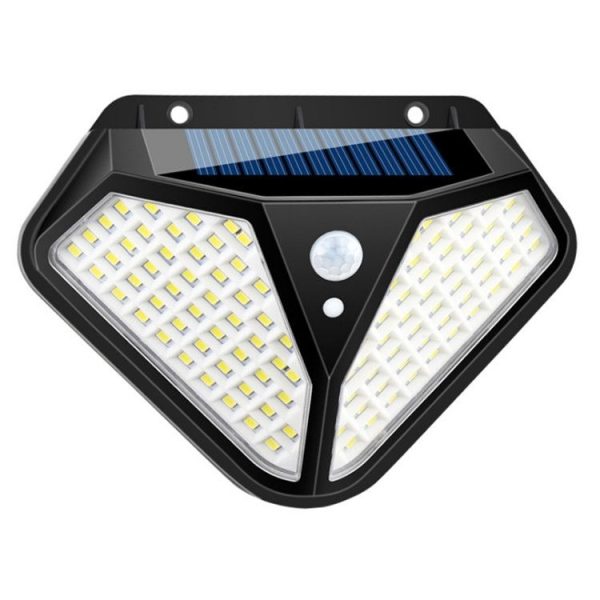 102 LED Solar Wall Lamp Body Induction Garden Lamp Villa Waterproof Outdoor Lighting Street Lamp