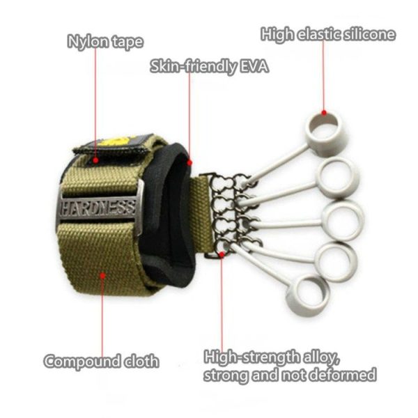 Finger Flexion and Extension Training Device Yoga Fitness Exercise Equipment Finger Force Grip Device, Weight: 20lbs - Image 3