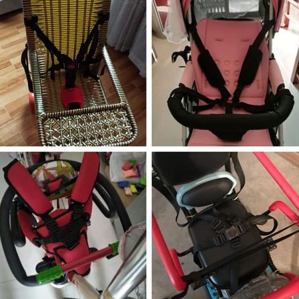 Five-point Child Safety Belt For Baby Stroller Seat Belt - Image 6