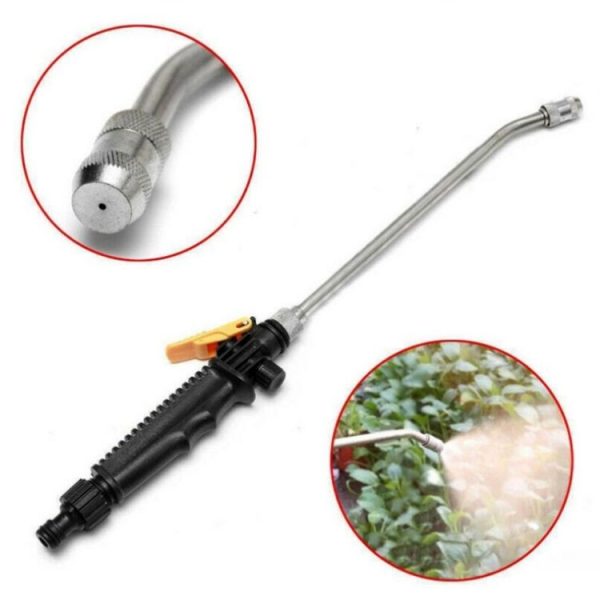 Garden Water Guns Stainless Steel Multifunction High Pressure Car Wash Spray Nozzle Hose Wand, Specification: 48cm - Image 7